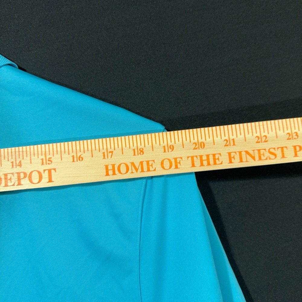 Nike Golf Men's XL Teal Dri-Fit Performance Polo Golf Shirt Vented Athletic Fit - Picture 8 of 11